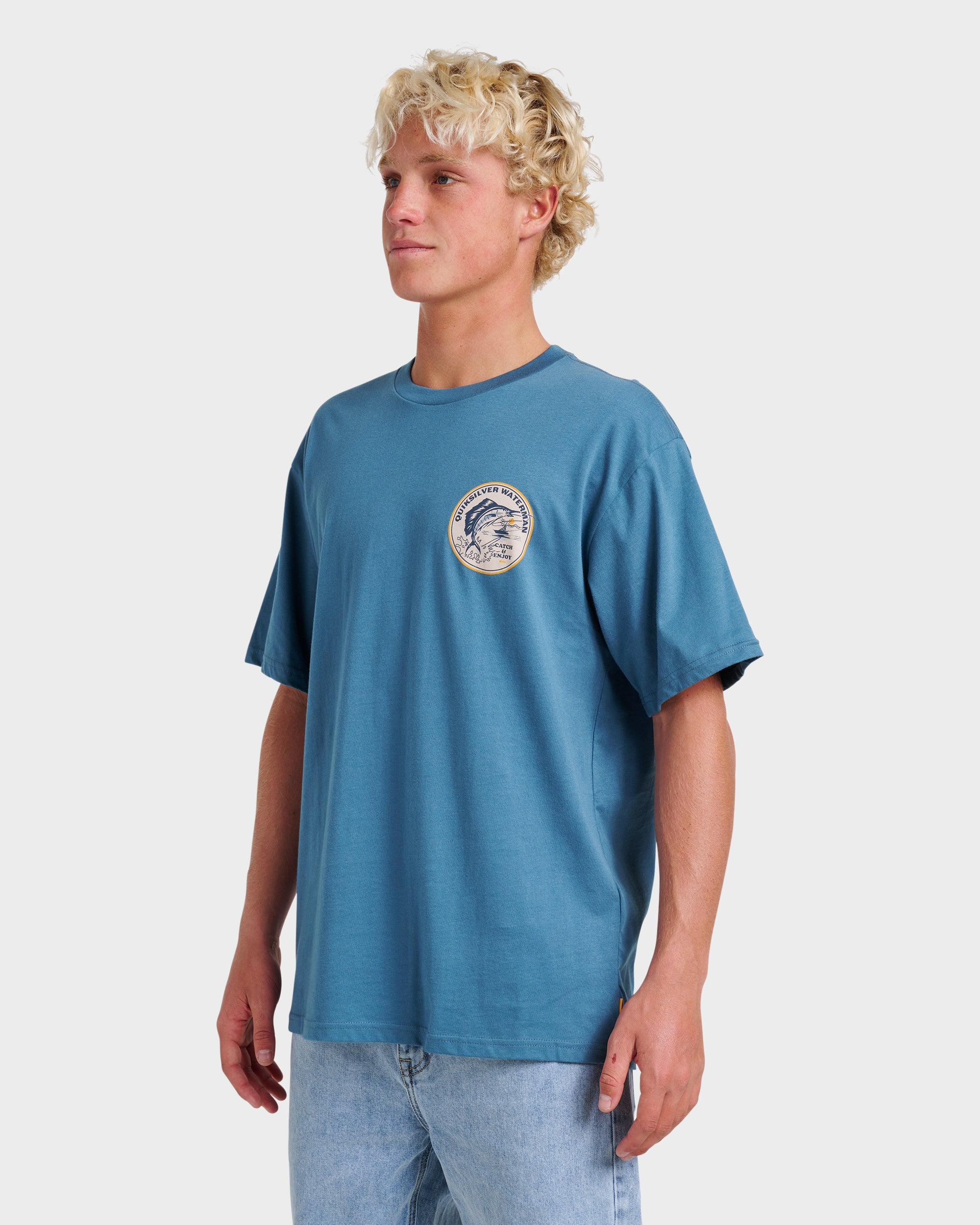 Waterman Catch & Release Classic T-shirt - Real Teal