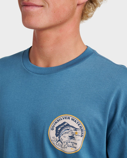 Waterman Catch & Release Classic T-shirt - Real Teal