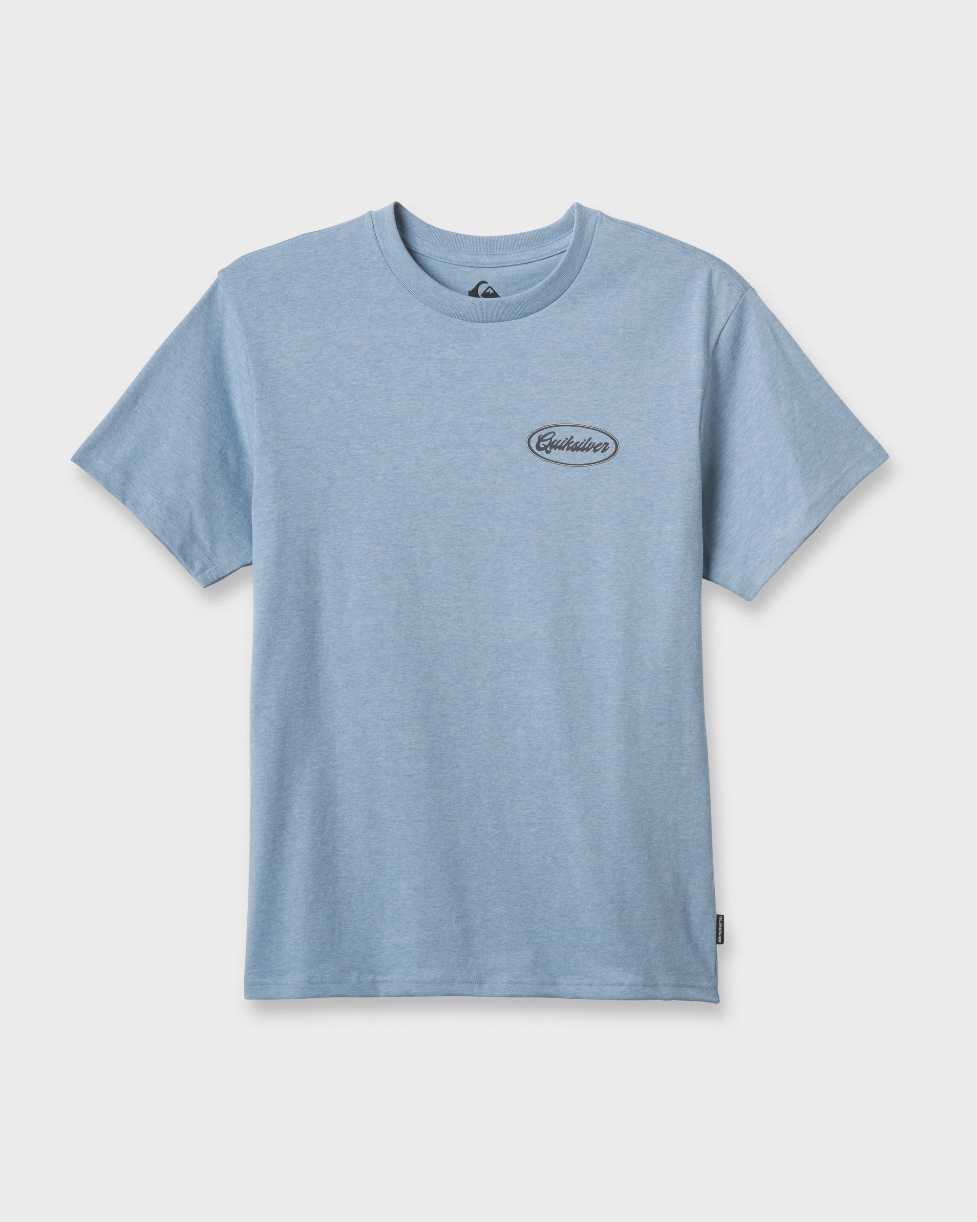 Mechanics Script Classic T-shirt - Ashley Blue Heather