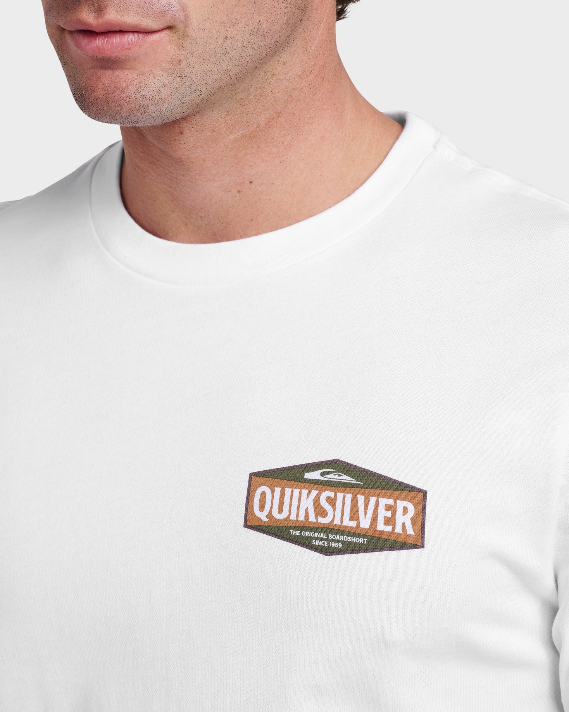 Three Piece Long Sleeve T-shirt - White