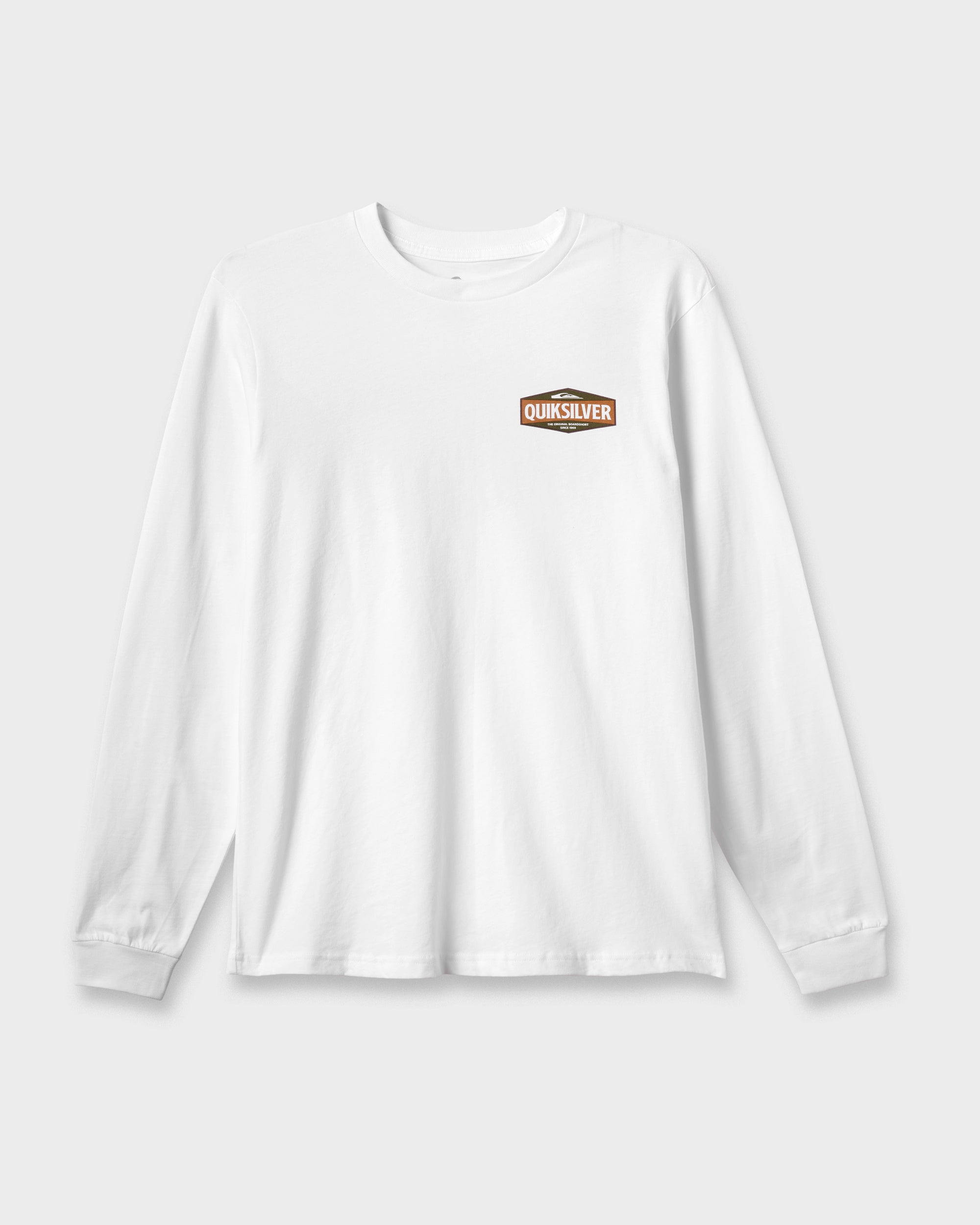 Three Piece Long Sleeve T-shirt - White
