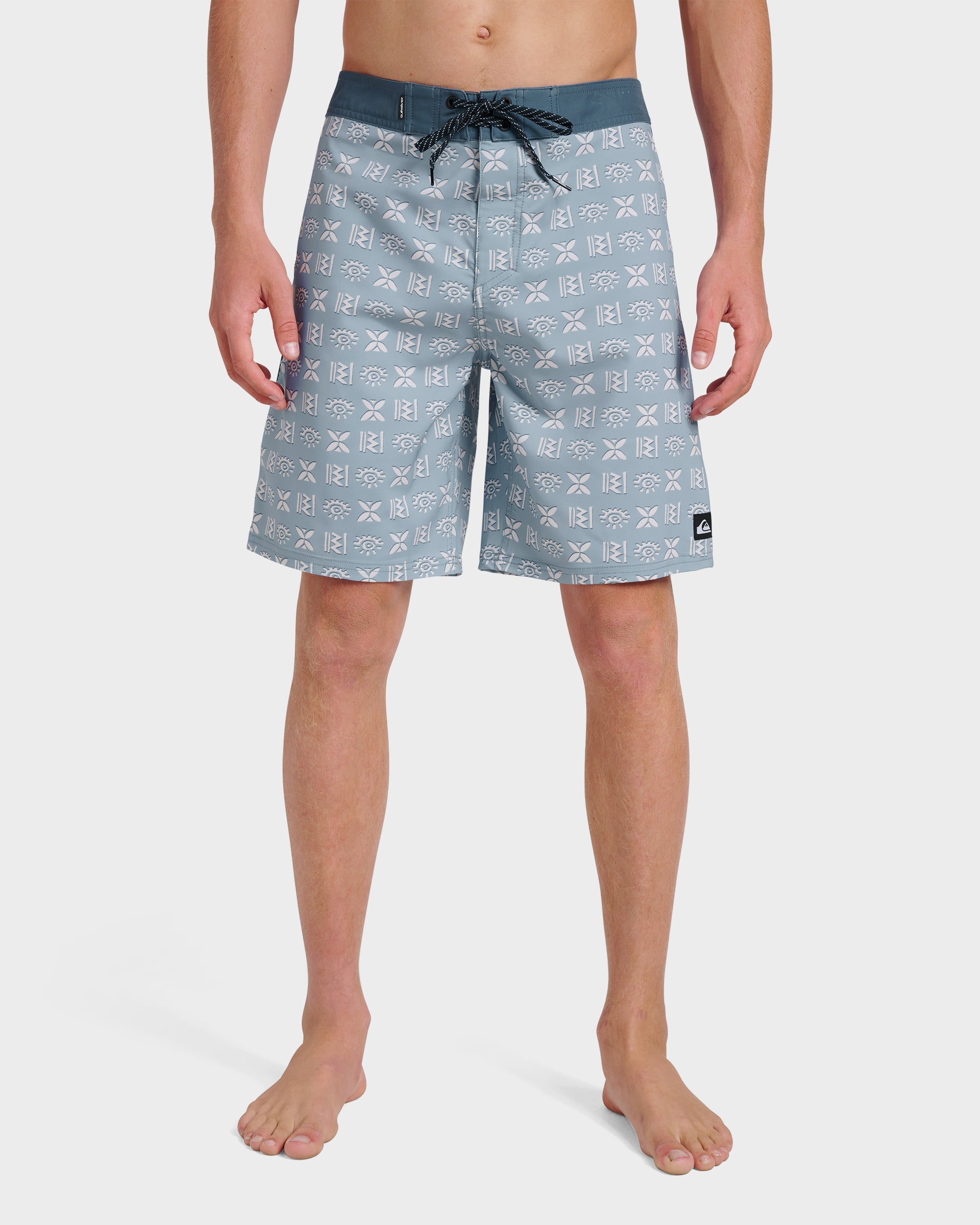 Surfsilk Etched 19" Boardshorts - Ashley Blue