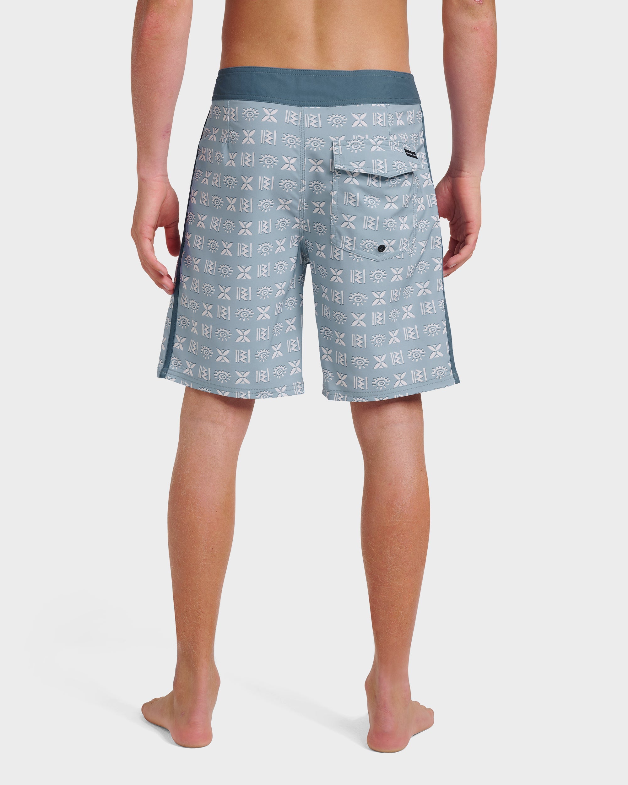Surfsilk Etched 19" Boardshorts - Ashley Blue