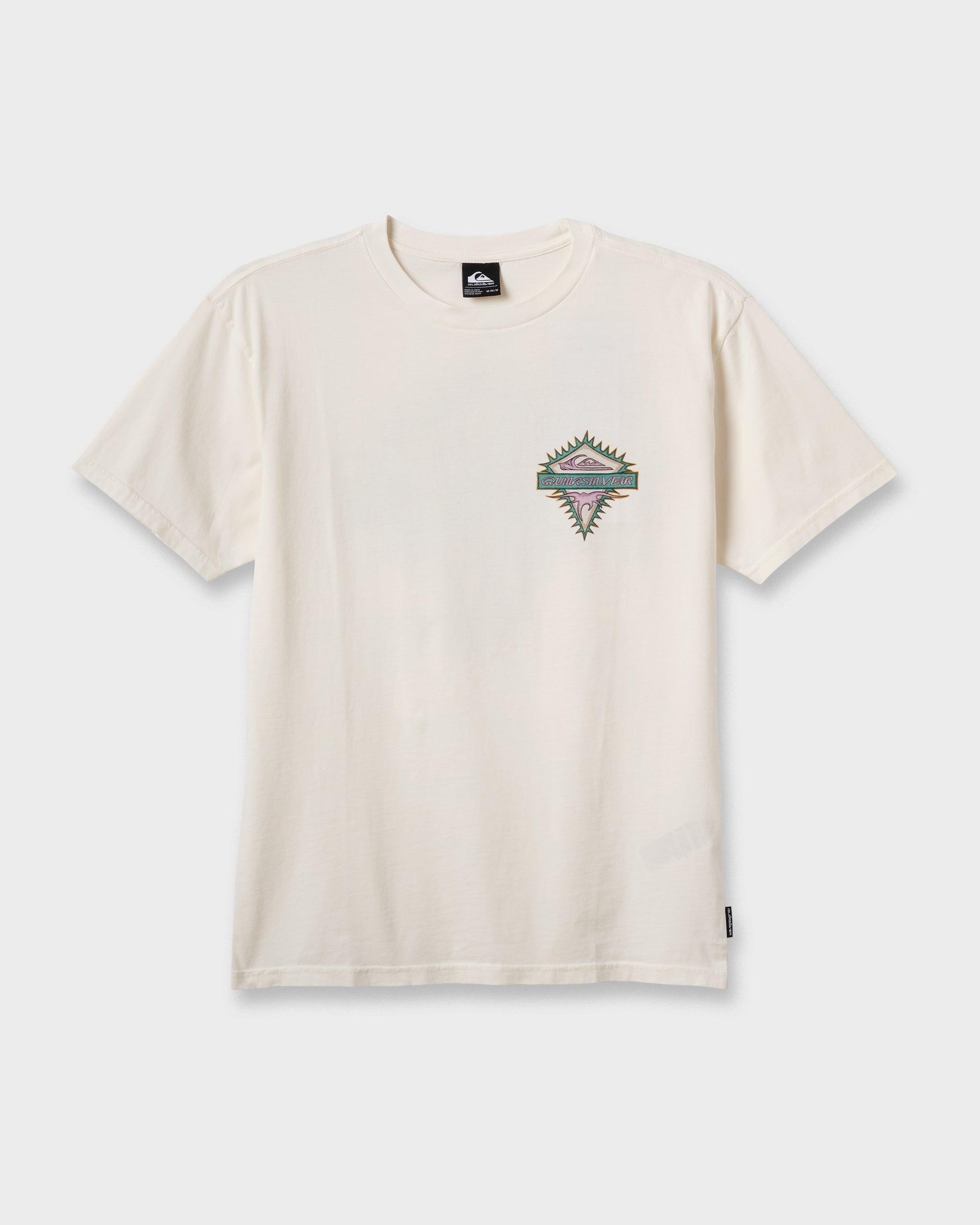Liberty Spikespigment Dye T-Shirt - Snow White