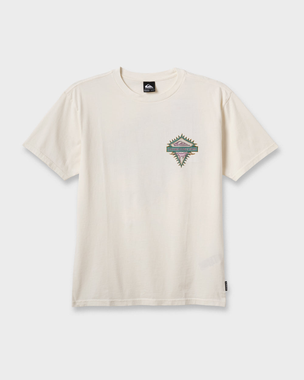 Liberty Spikespigment Dye T-Shirt - Snow White