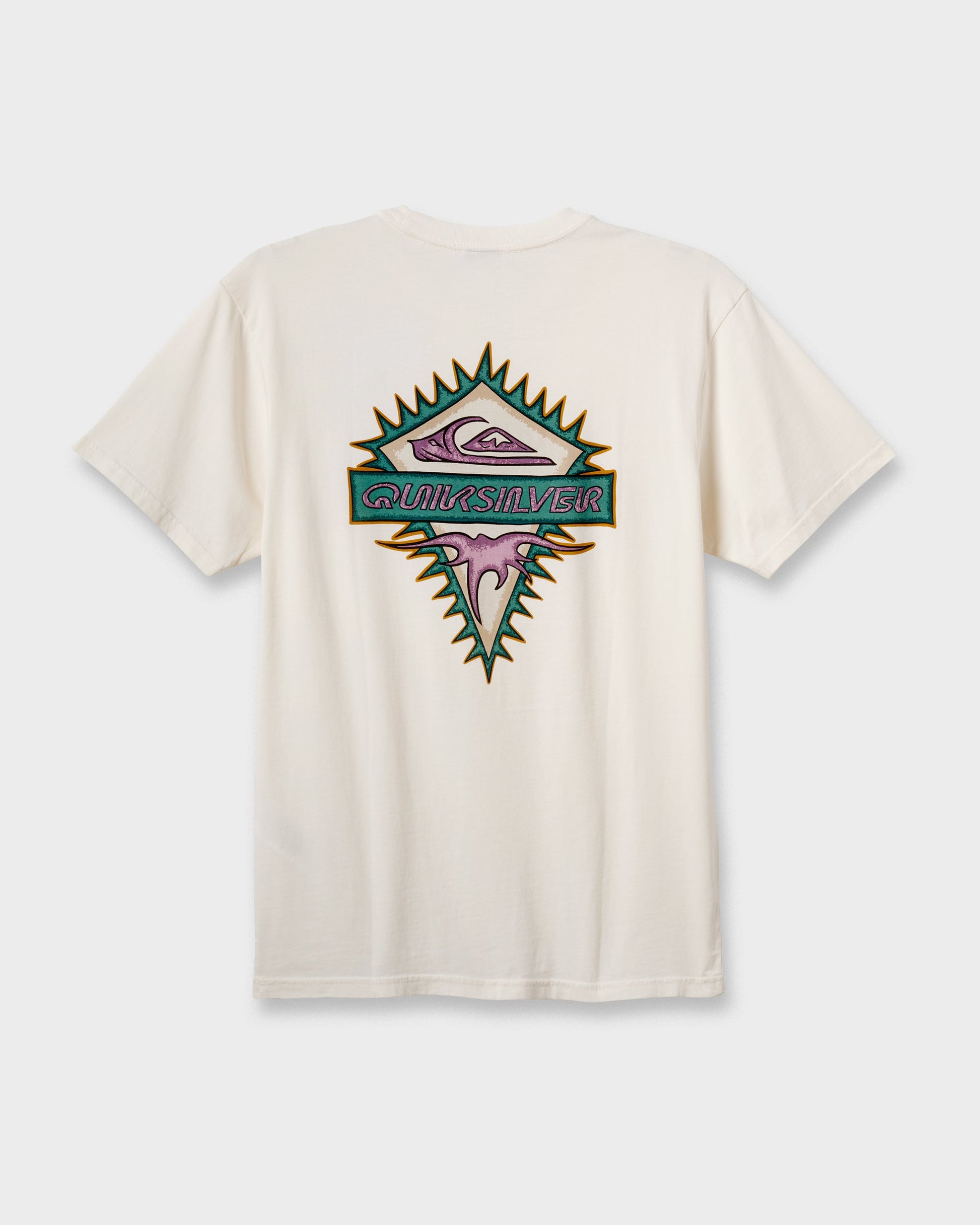 Liberty Spikespigment Dye T-Shirt - Snow White