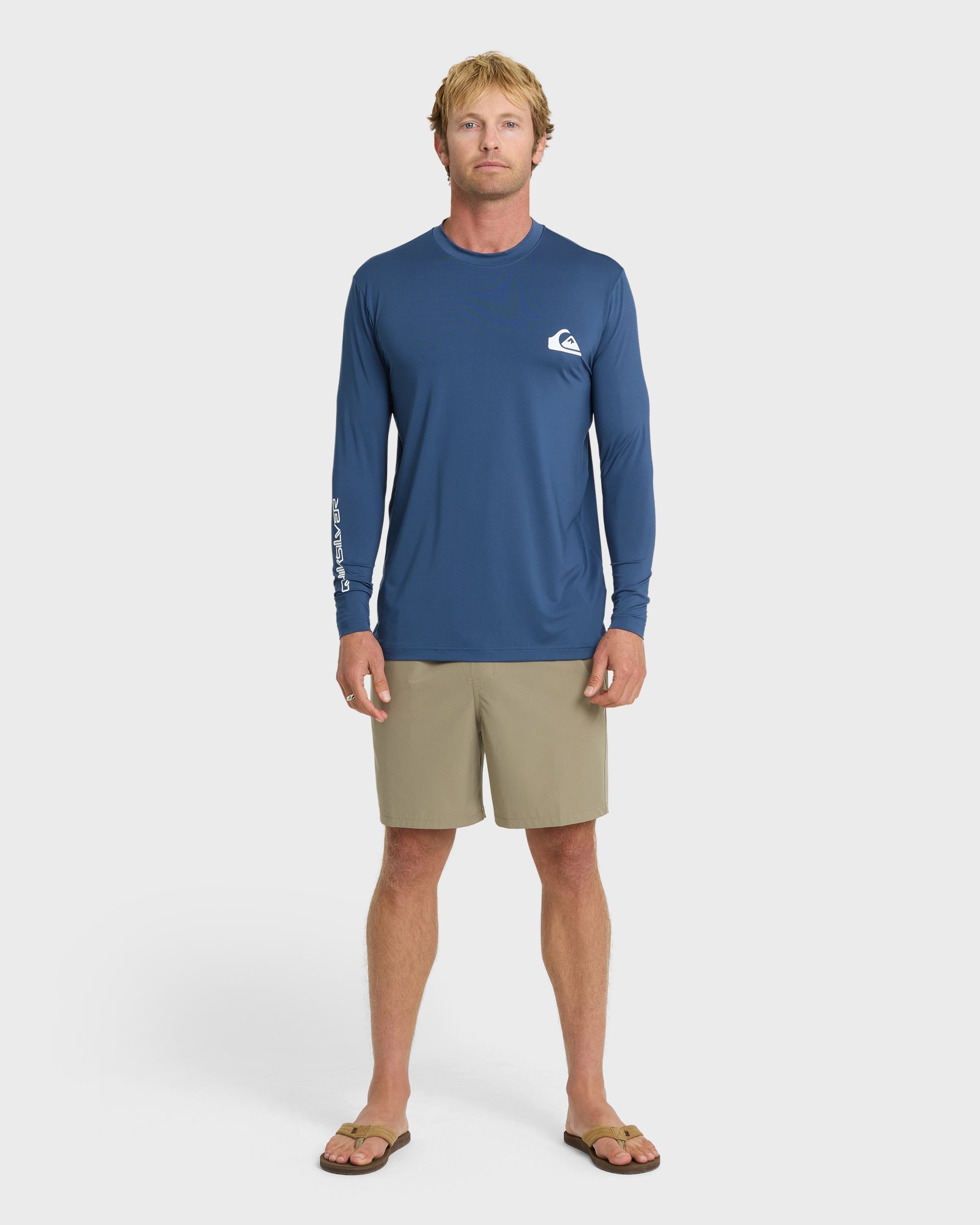 Everyday Long Sleeve Surf Tee - Navy