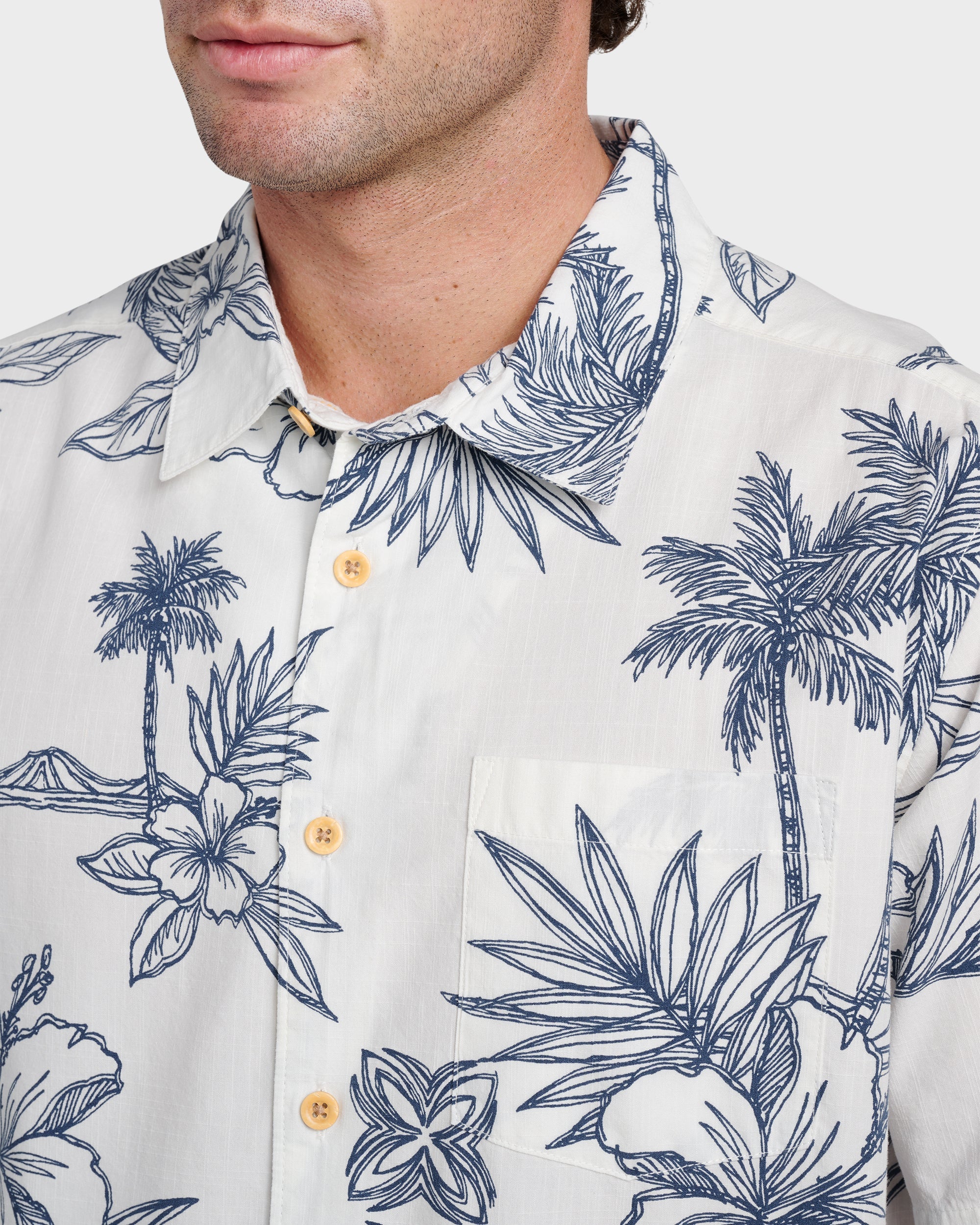 Waterman Scenic Drive Shirt - White