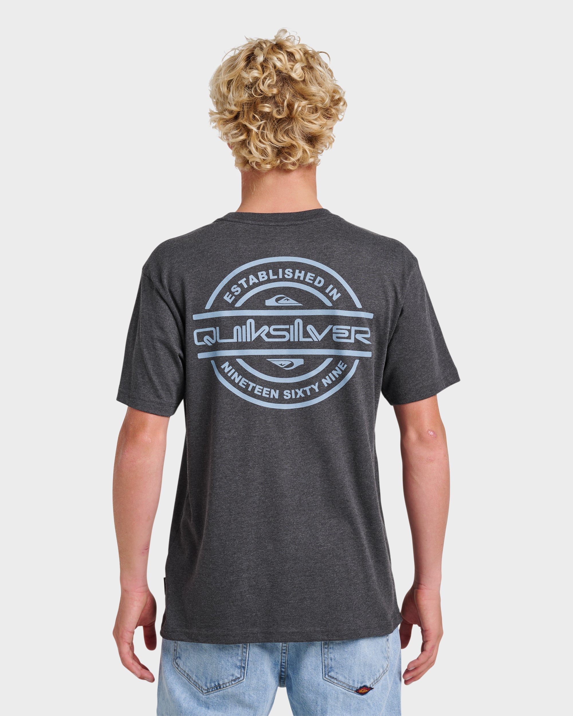 Mirrored Classic T-shirt - Charcoal Heather