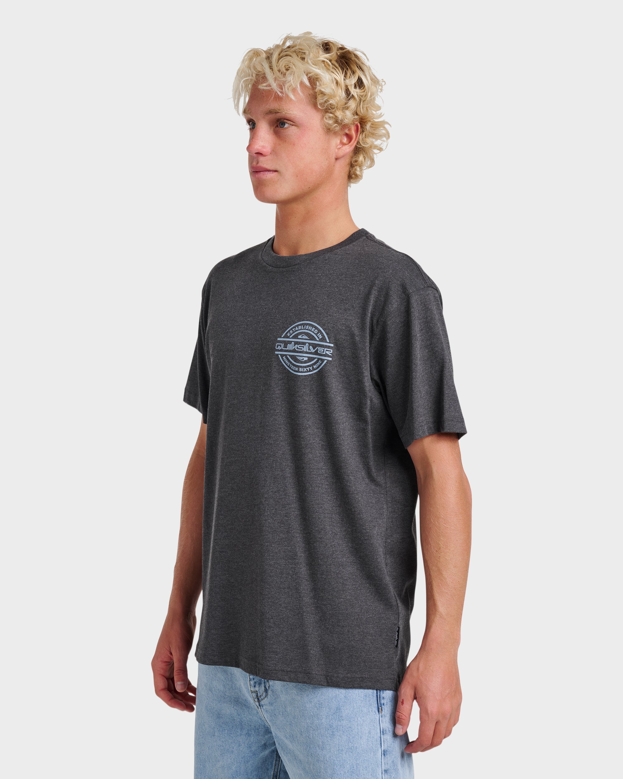 Mirrored Classic T-shirt - Charcoal Heather