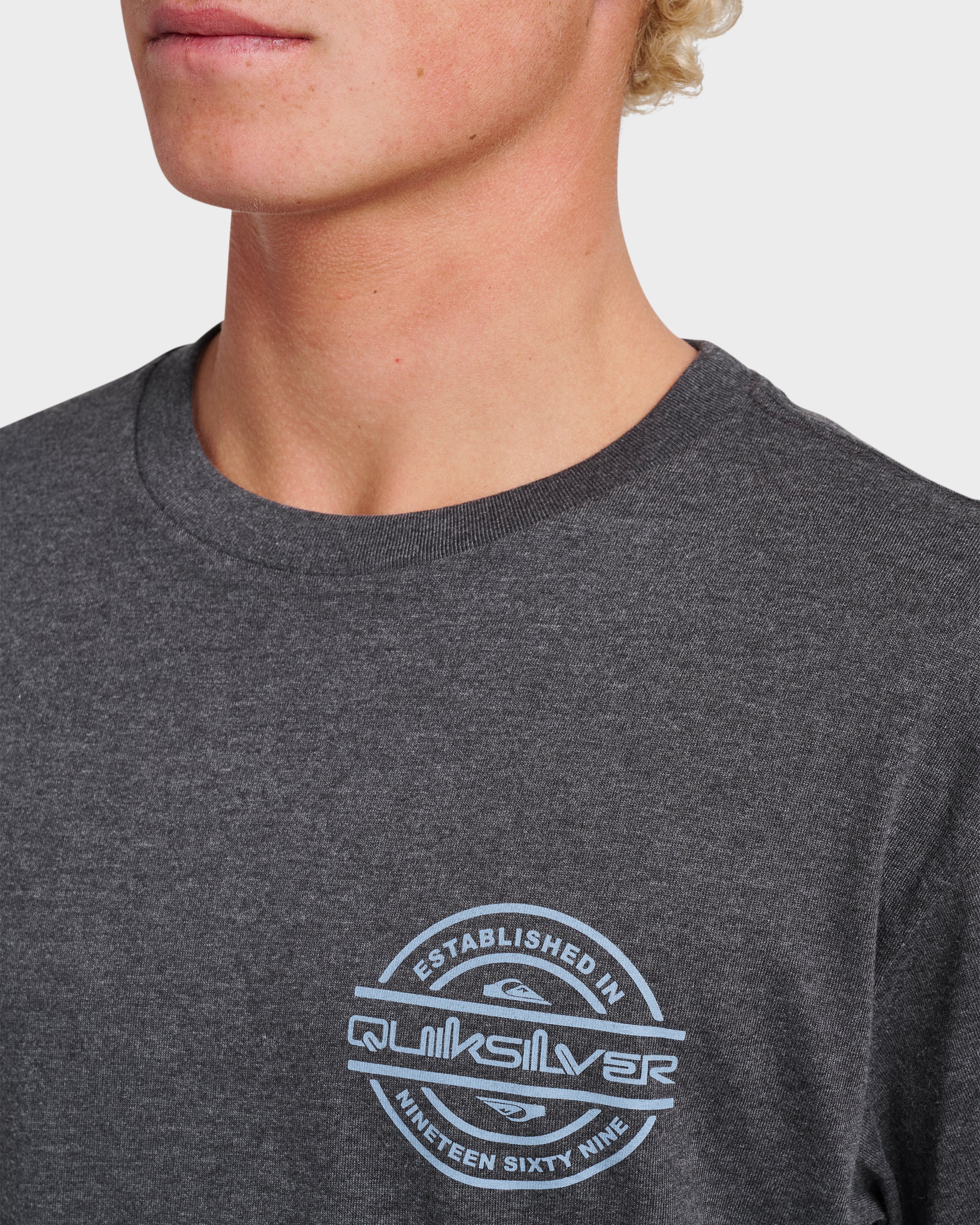 Mirrored Classic T-shirt - Charcoal Heather