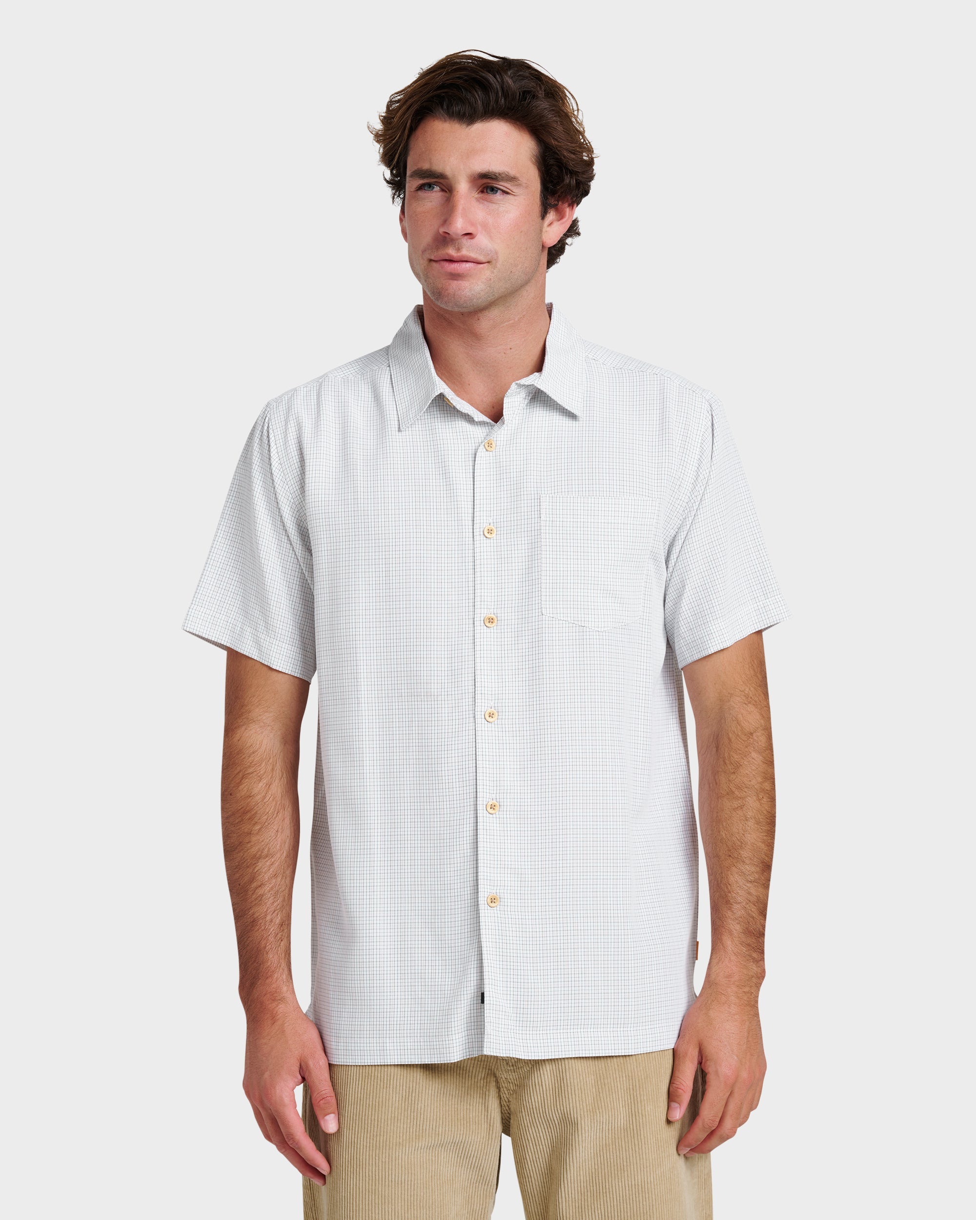 Waterman Checkmate Shirt - White