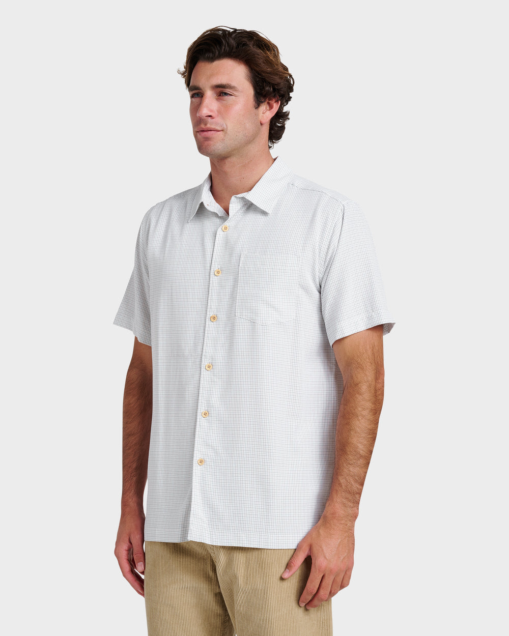 Waterman Checkmate Shirt - White