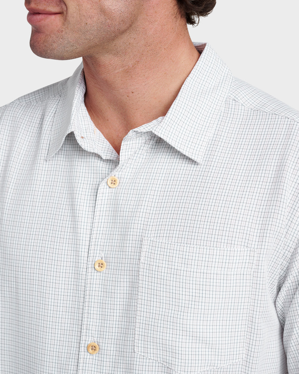 Waterman Checkmate Shirt - White
