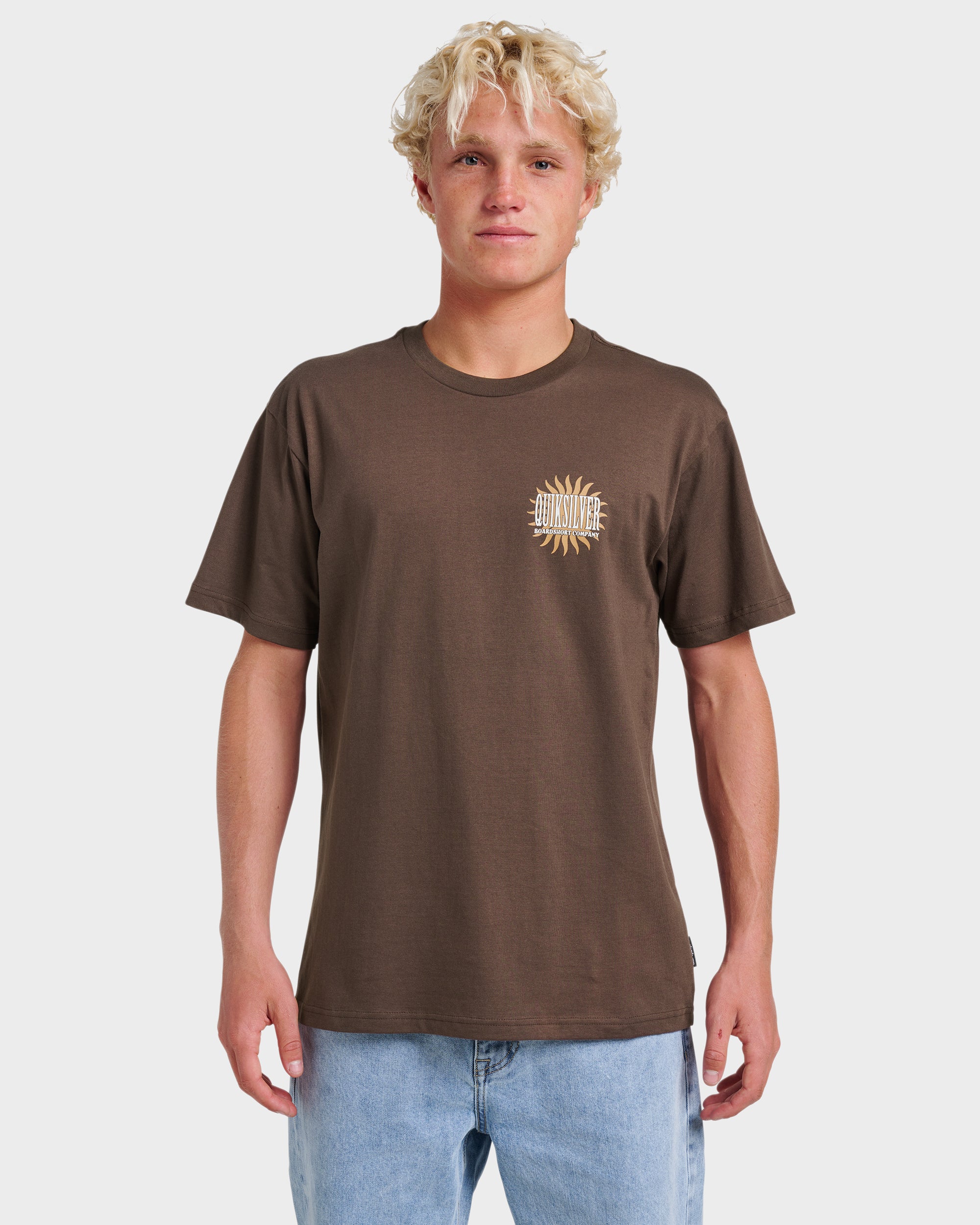 Sunny Side Up Classic T-shirt - Chocolate Brown