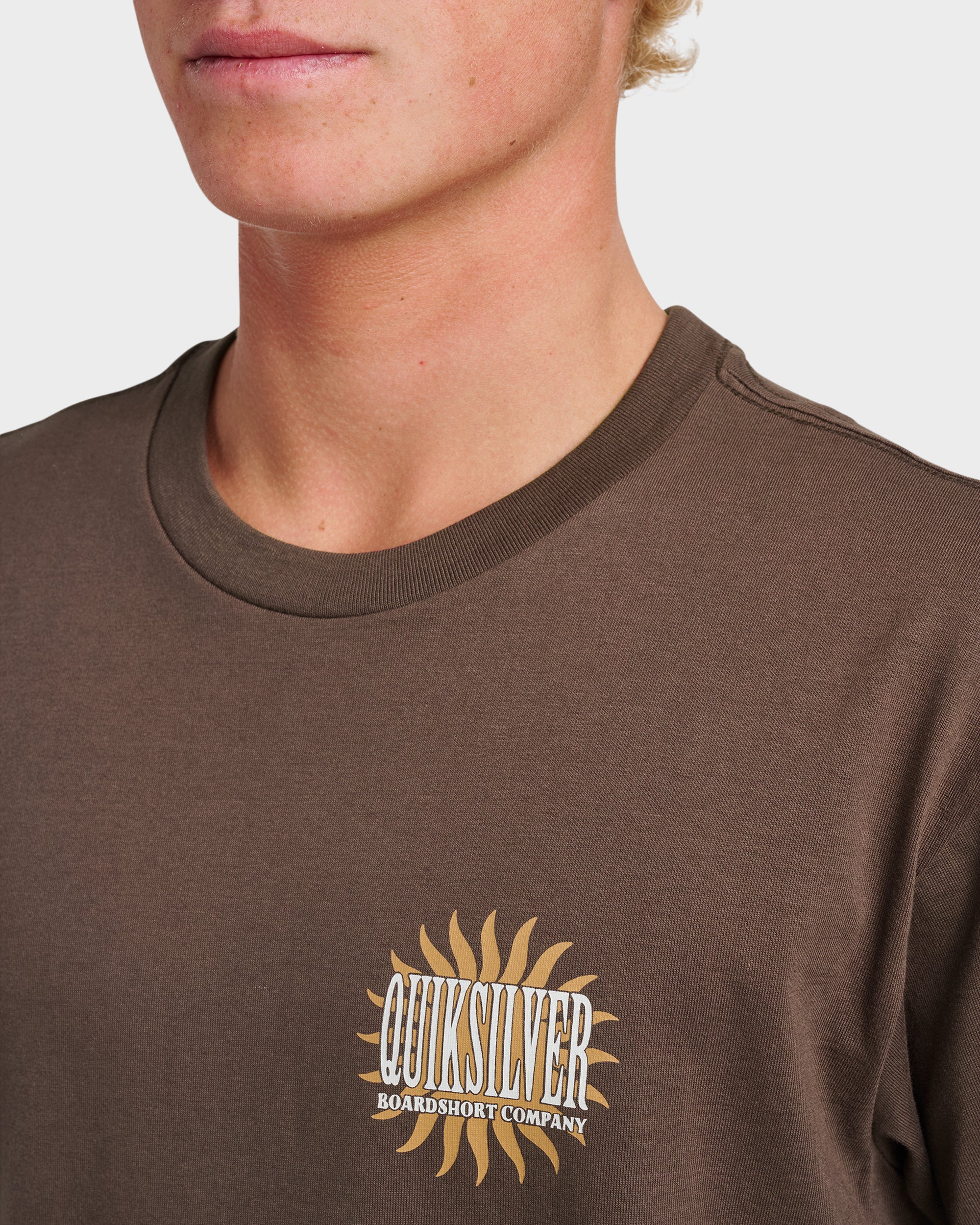 Sunny Side Up Classic T-shirt - Chocolate Brown
