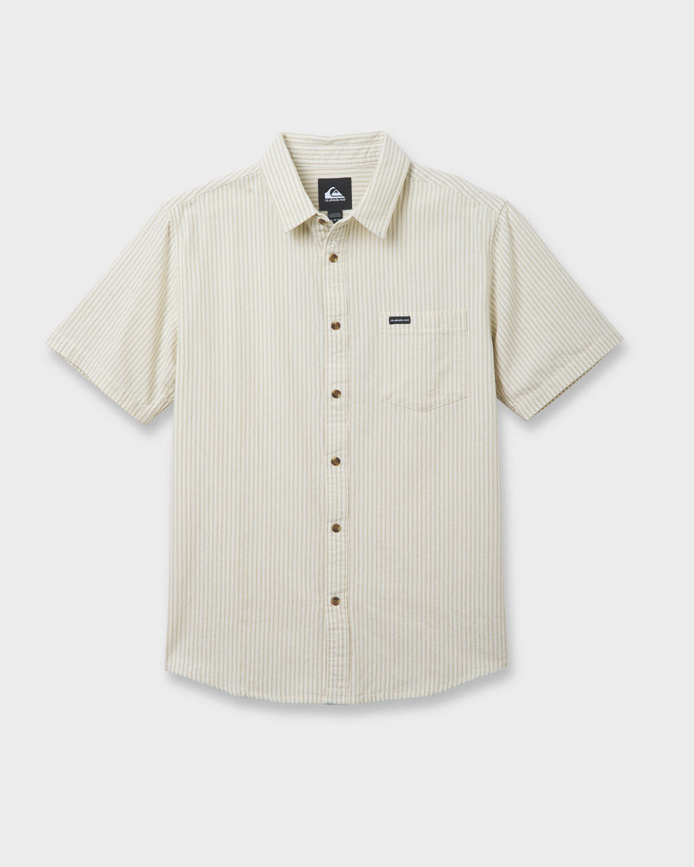 Oxford Stripe Classic Short Sleeve Shirt - Moonstruck