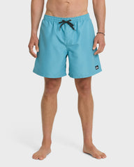 Everyday Solid 17" Swim Trunks - Dusty Turquoise