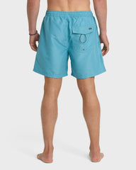 Everyday Solid 17" Swim Trunks - Dusty Turquoise