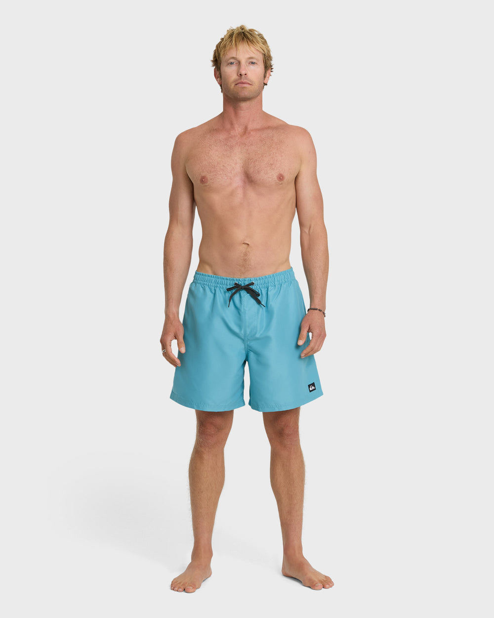 Everyday Solid 17" Swim Trunks - Dusty Turquoise