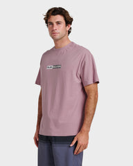 Saturn Tech Heavy Weight T-shirt - Elderberry