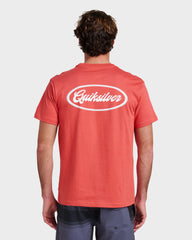 Mechanics Script Classic T-shirt - Mineral Red