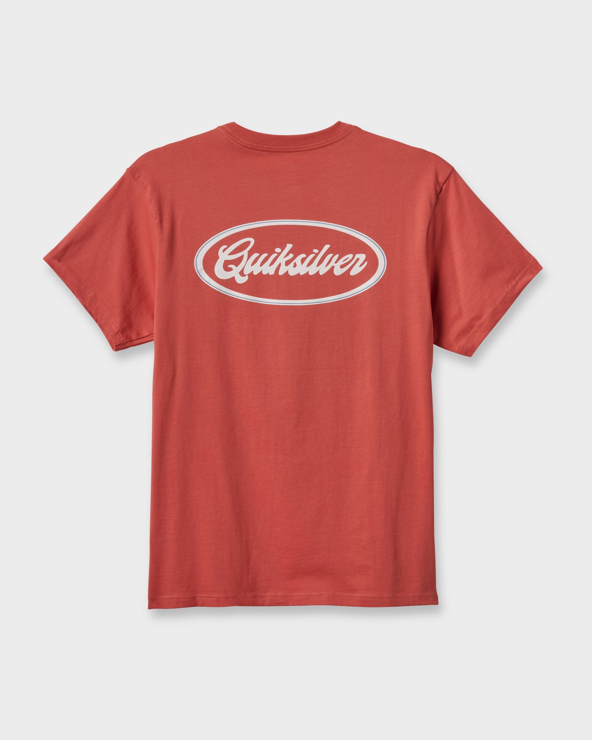 Mechanics Script Classic T-shirt - Mineral Red
