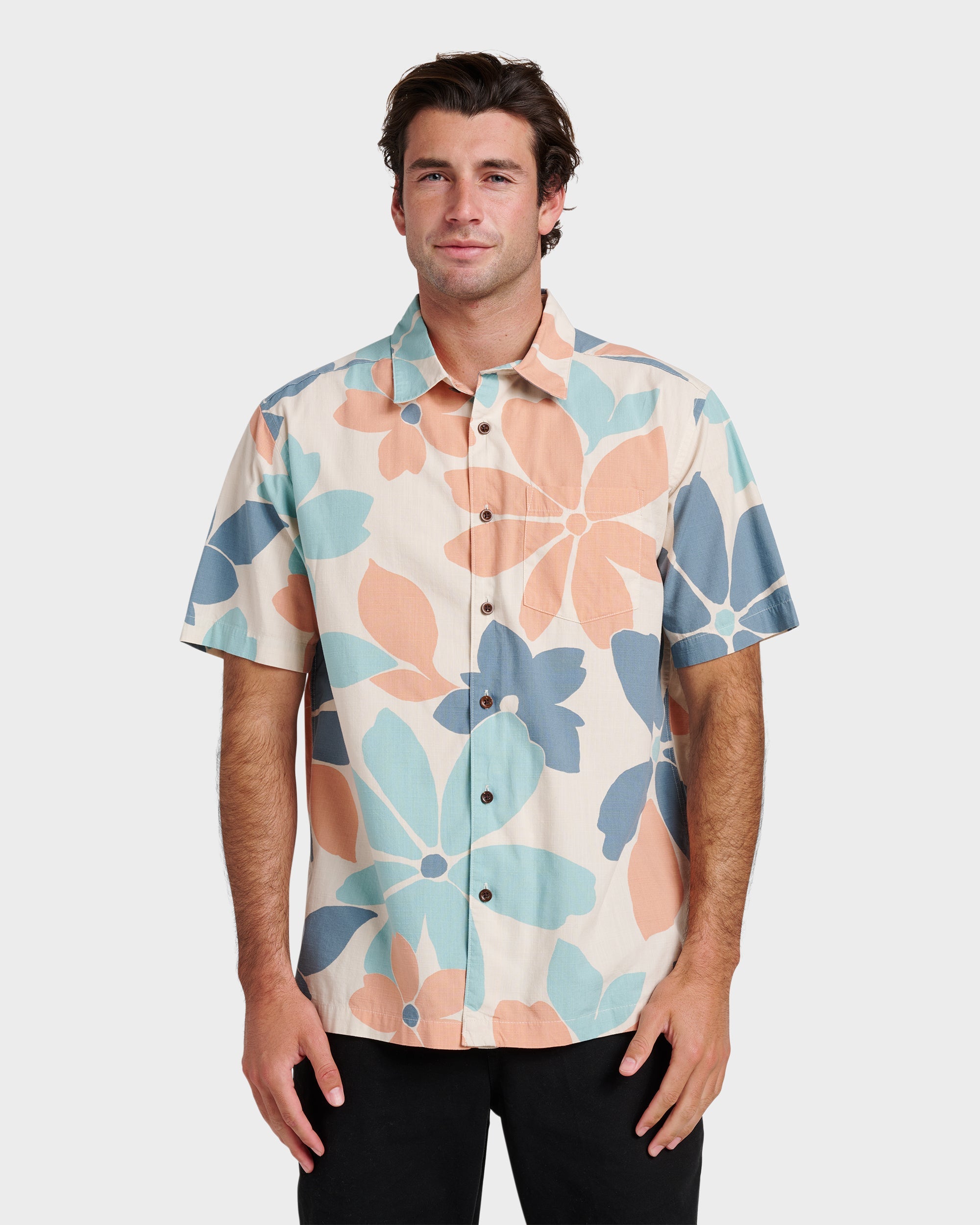 Waterman Flower Power Shirt - Moonbeam