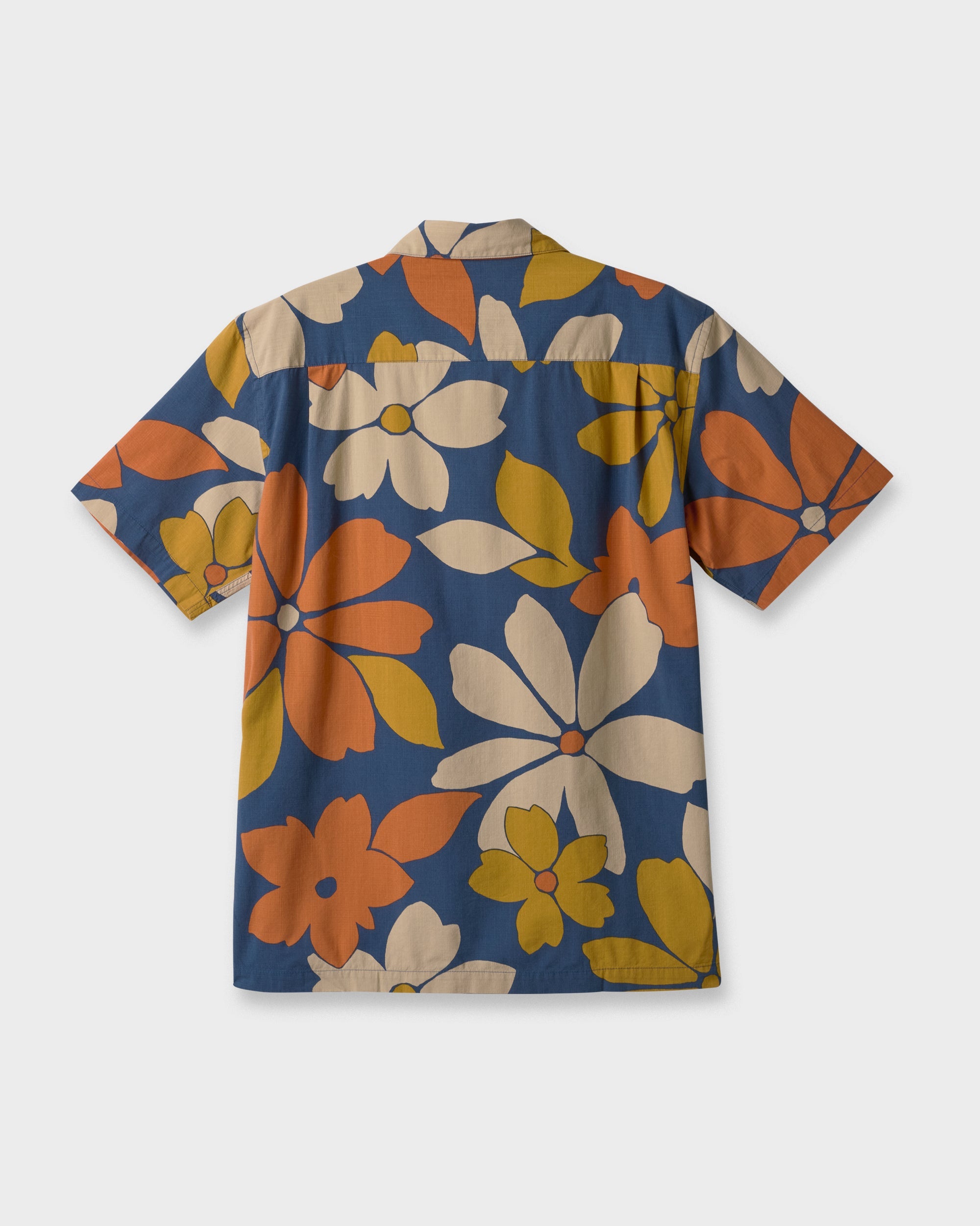 Waterman Flower Power Shirt - Sargasso Sea