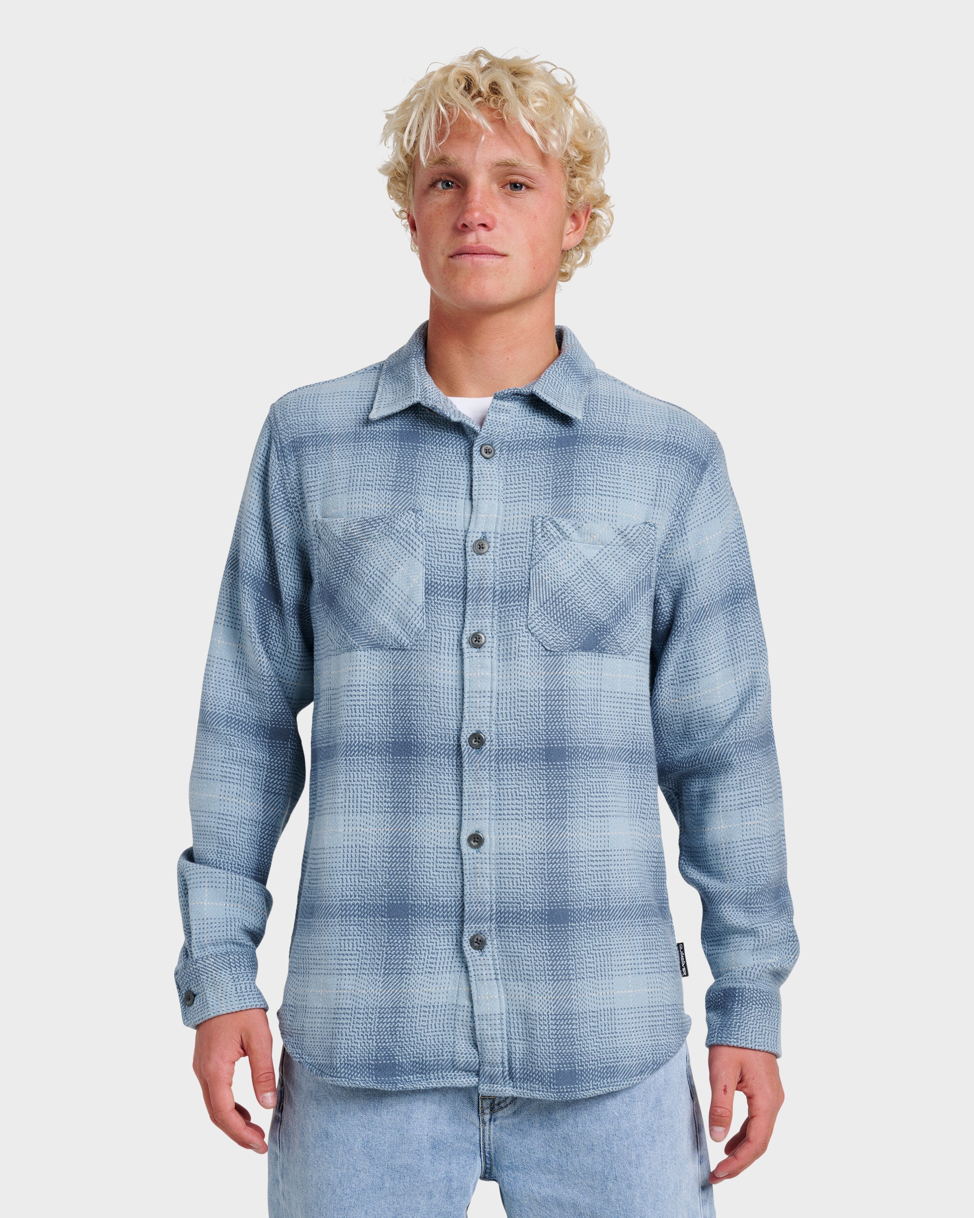 Dna Flannel Shirt - China Blue