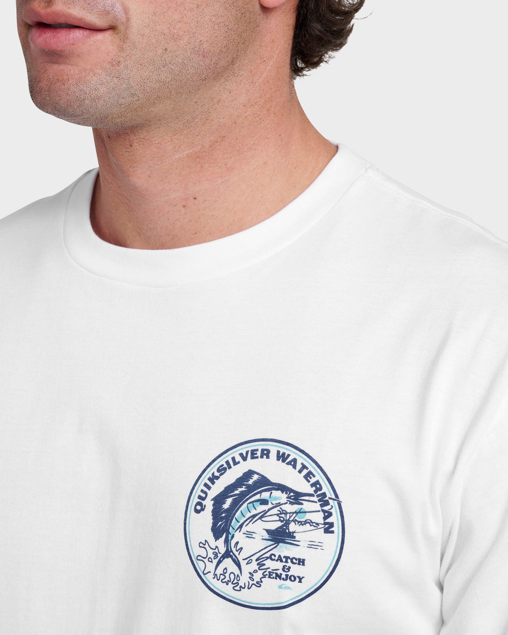 Waterman Catch & Release Classic T-shirt - White