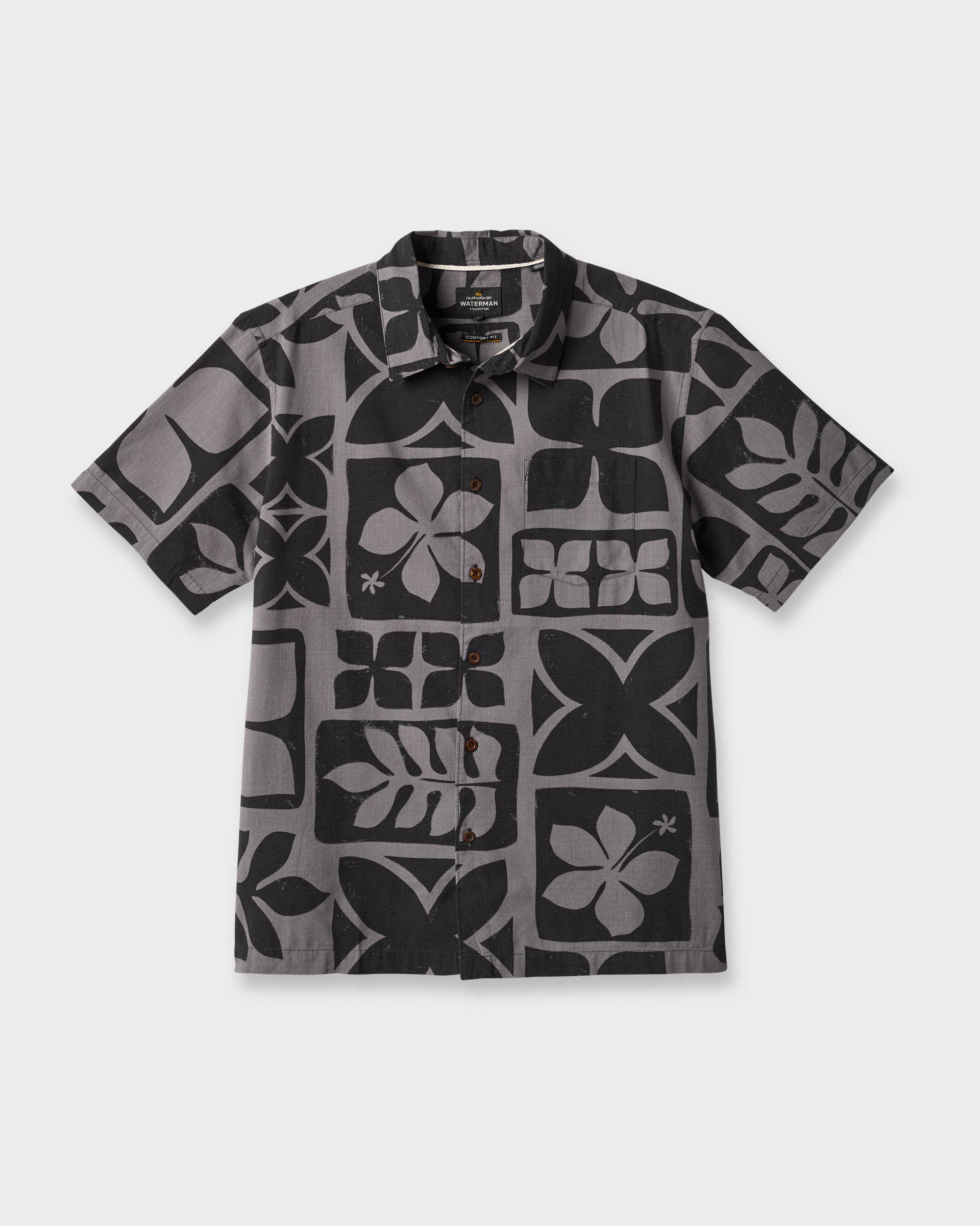 Waterman Tiki Island Shirt - Phantom