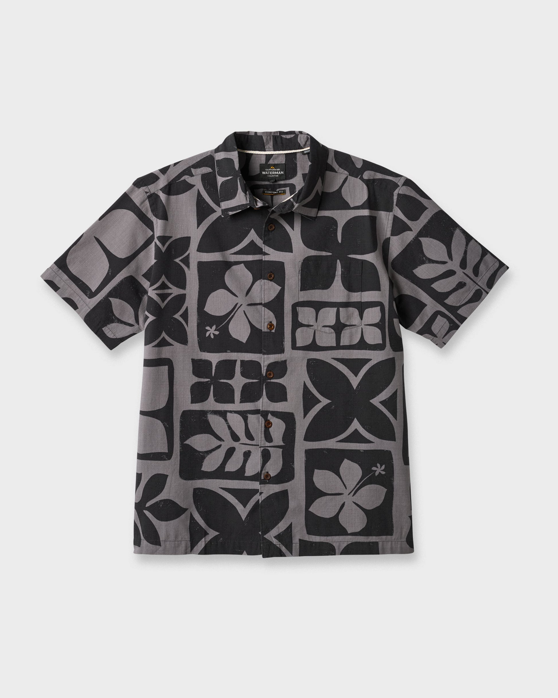Waterman Tiki Island Shirt - Phantom