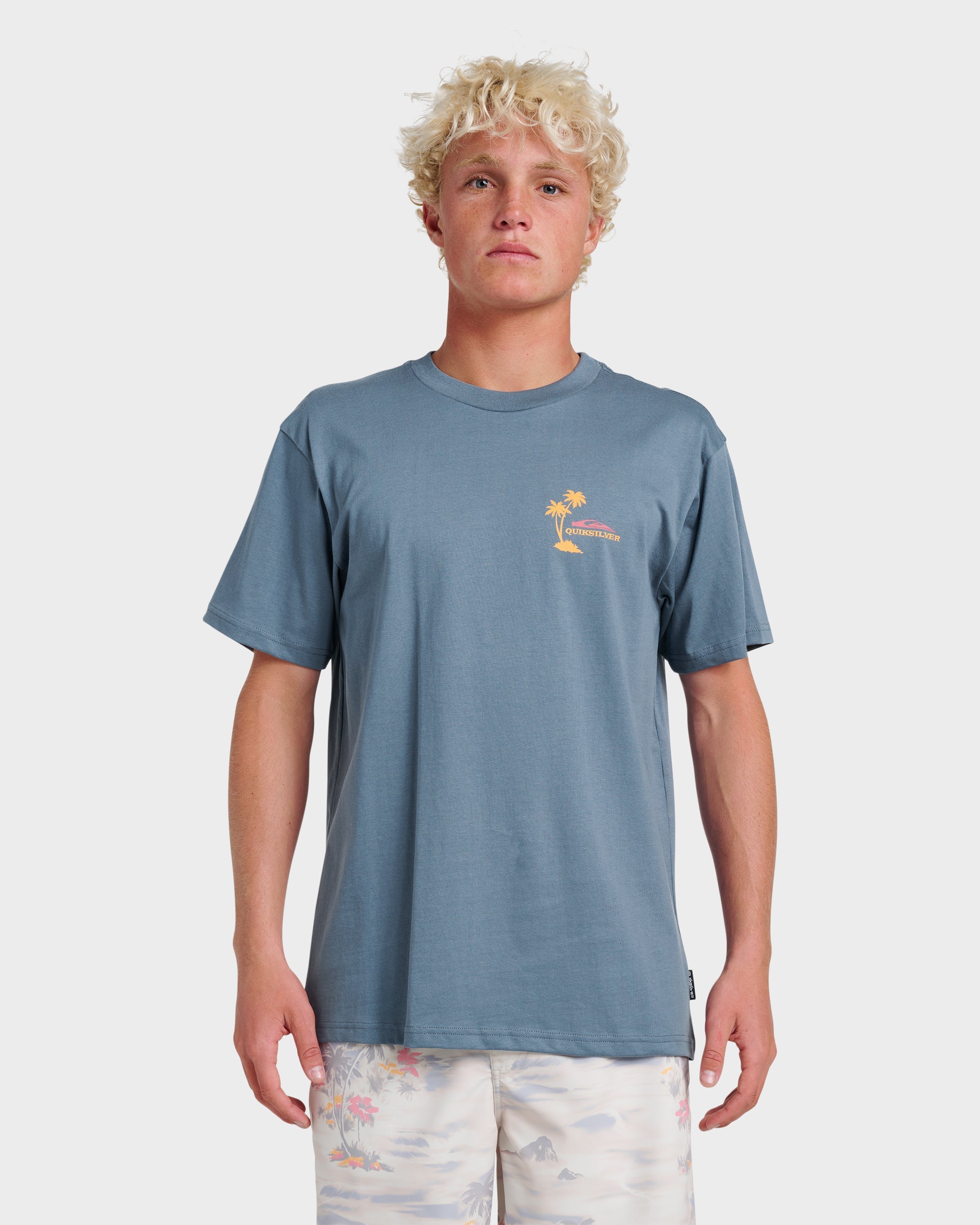 Tropical Surf Classic T-shirt - China Blue