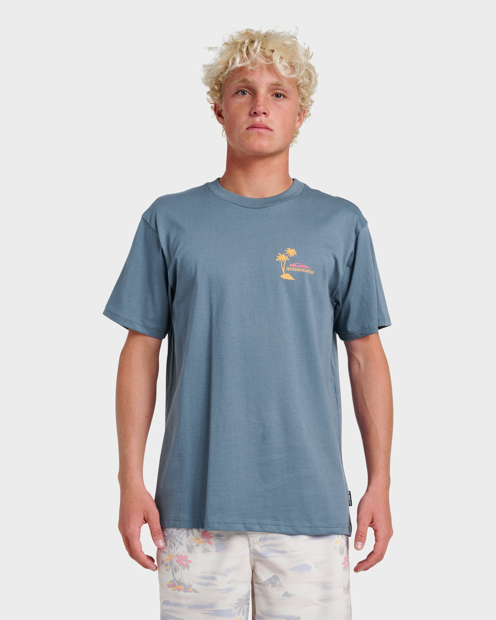 Tropical Surf Classic T-shirt - China Blue