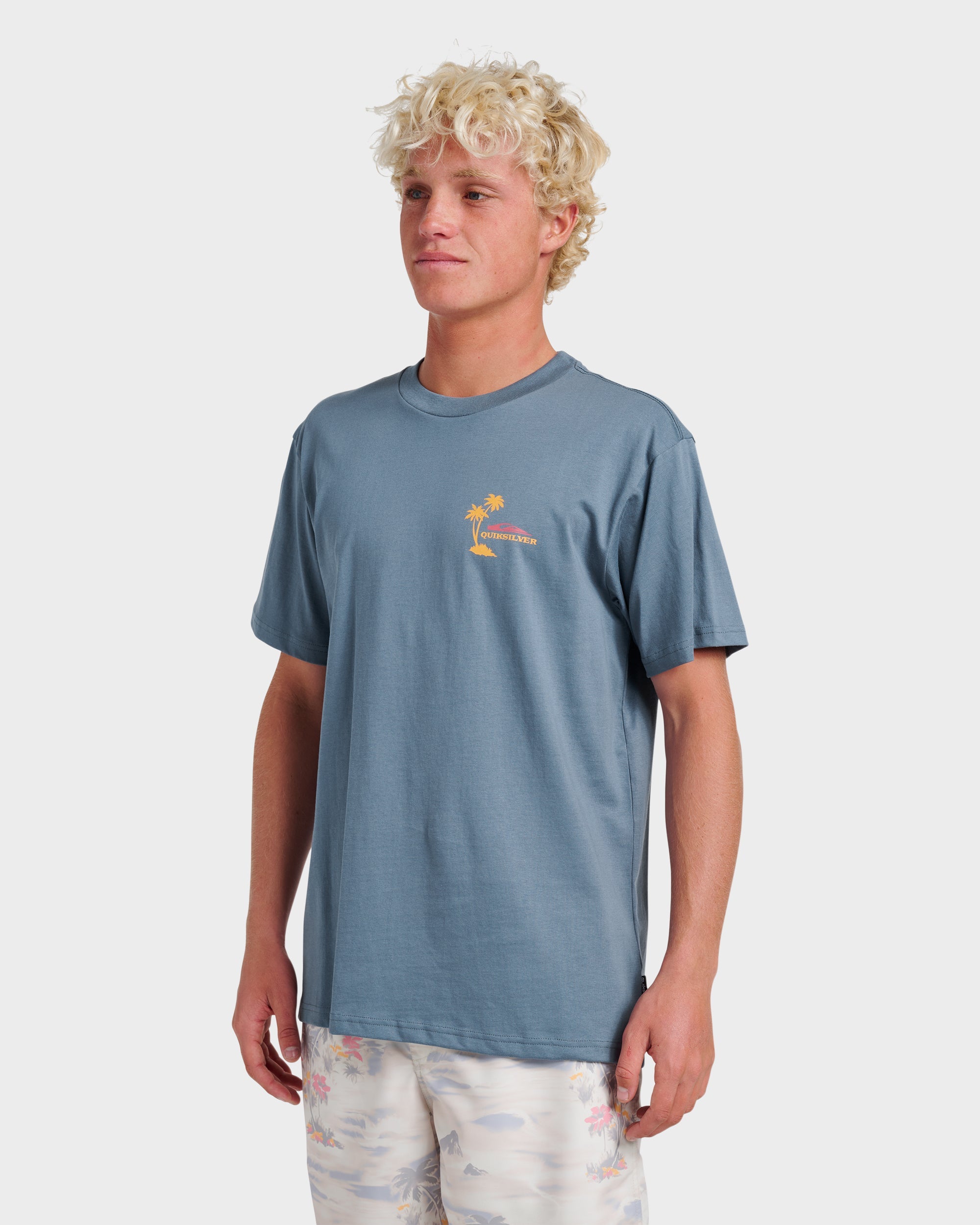 Tropical Surf Classic T-shirt - China Blue