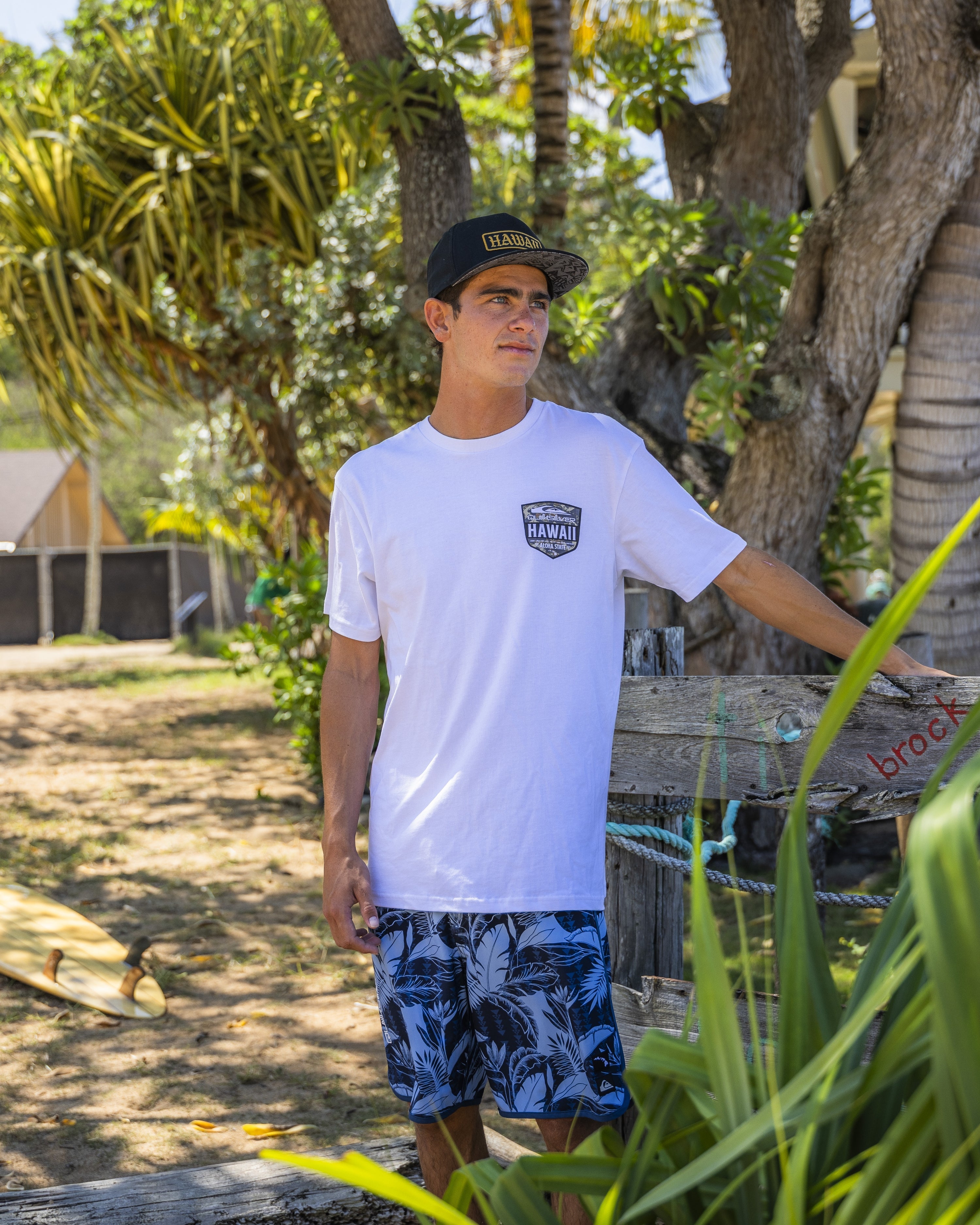 Hi Shield Classic T-shirt - White