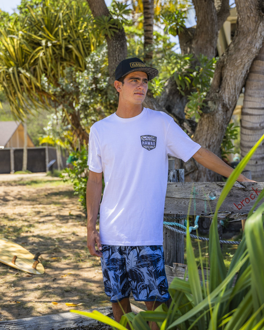 Hi Shield Classic T-shirt - White