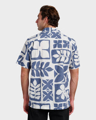 Waterman Tiki Island Shirt - Flint Stone