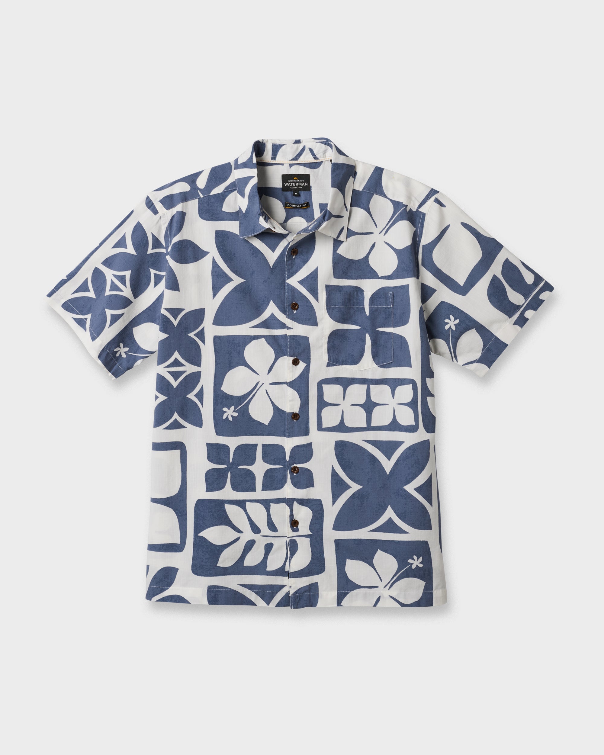 Waterman Tiki Island Shirt - Flint Stone