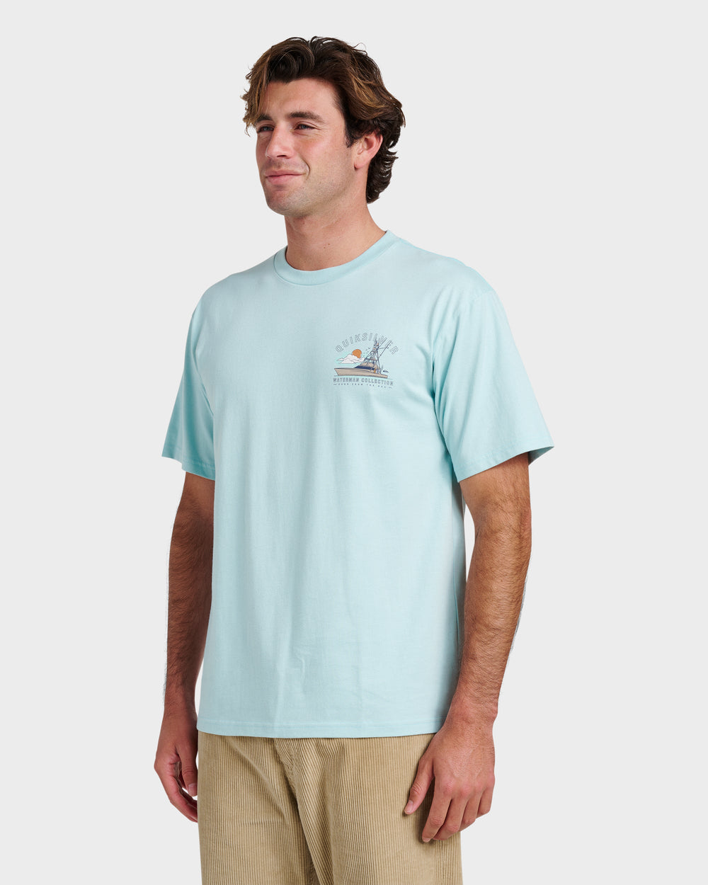 Waterman The Rig Classic T-shirt - Sterling Blue