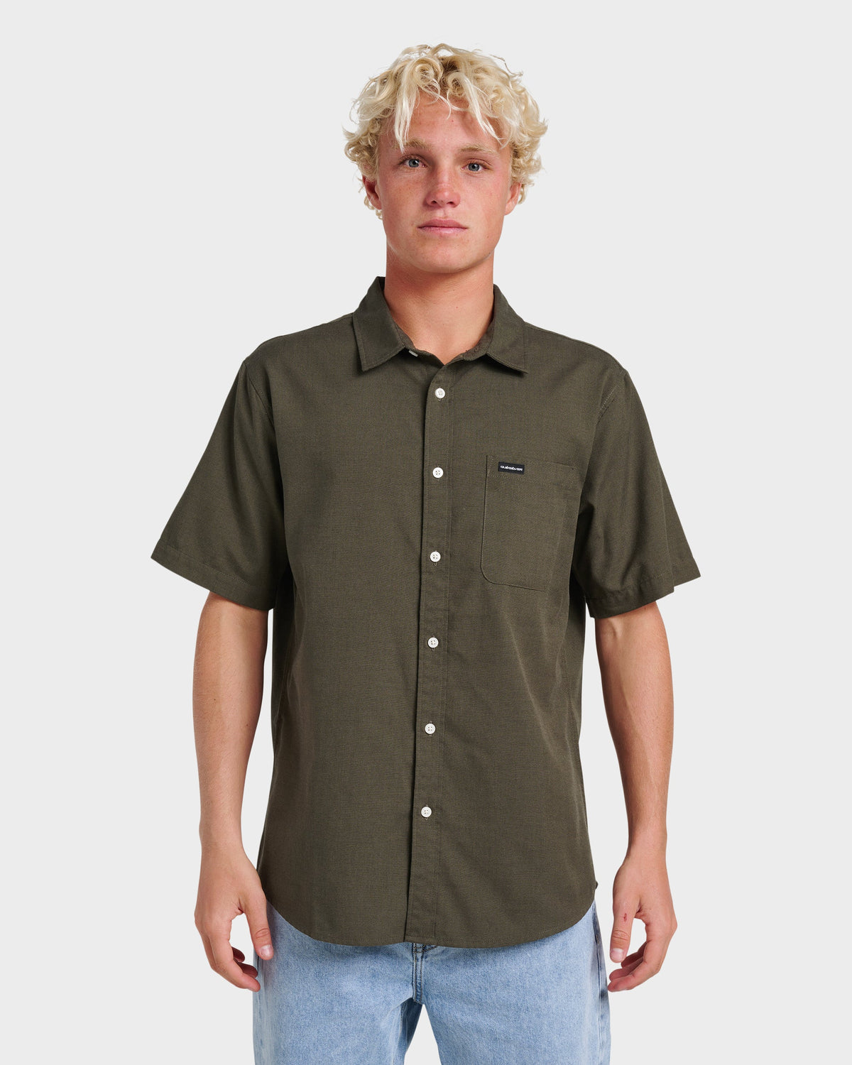 Shoreline Classic Short Sleeve Shirt - Grape Leaf