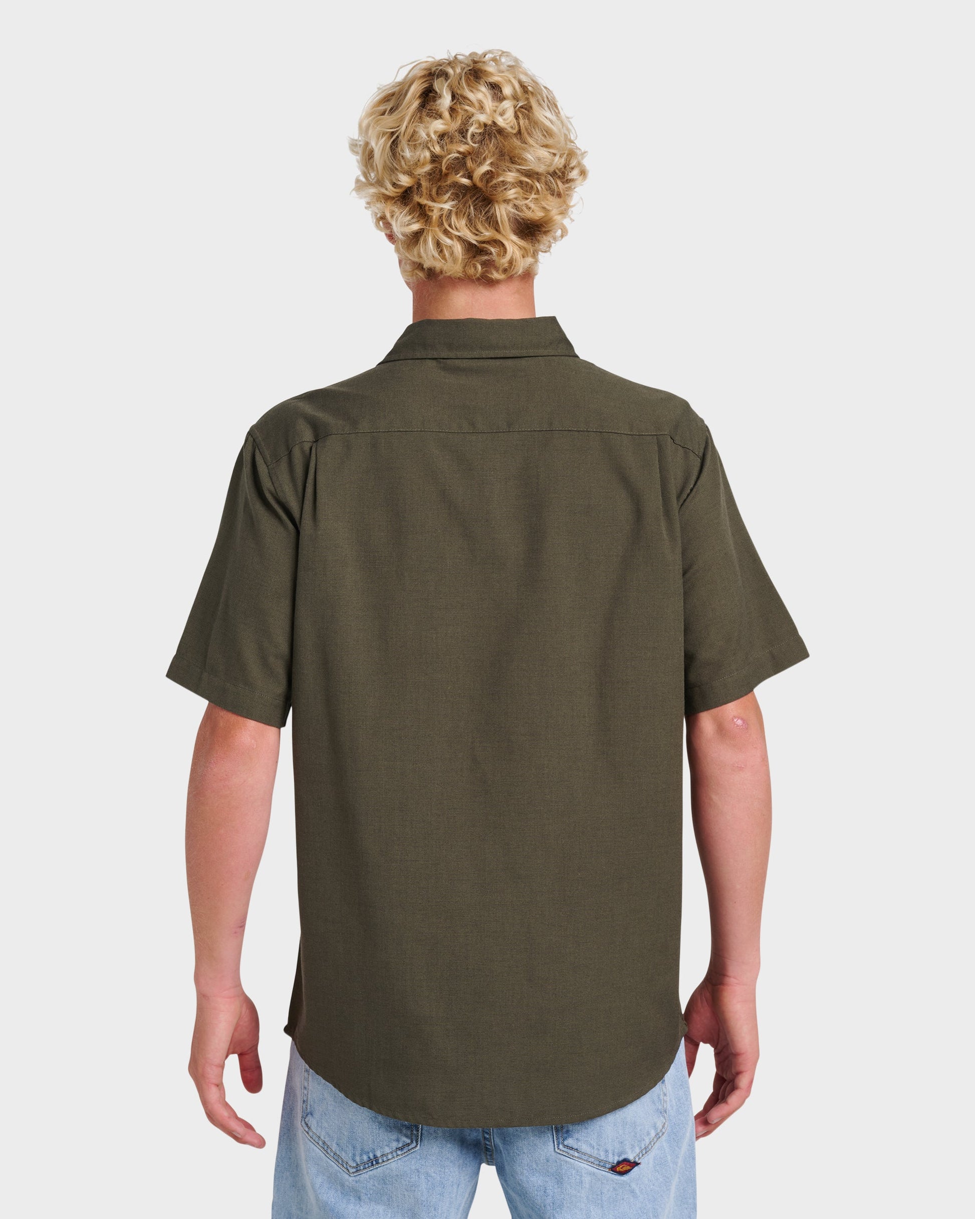 Shoreline Classic Short Sleeve Shirt - Grape Leaf