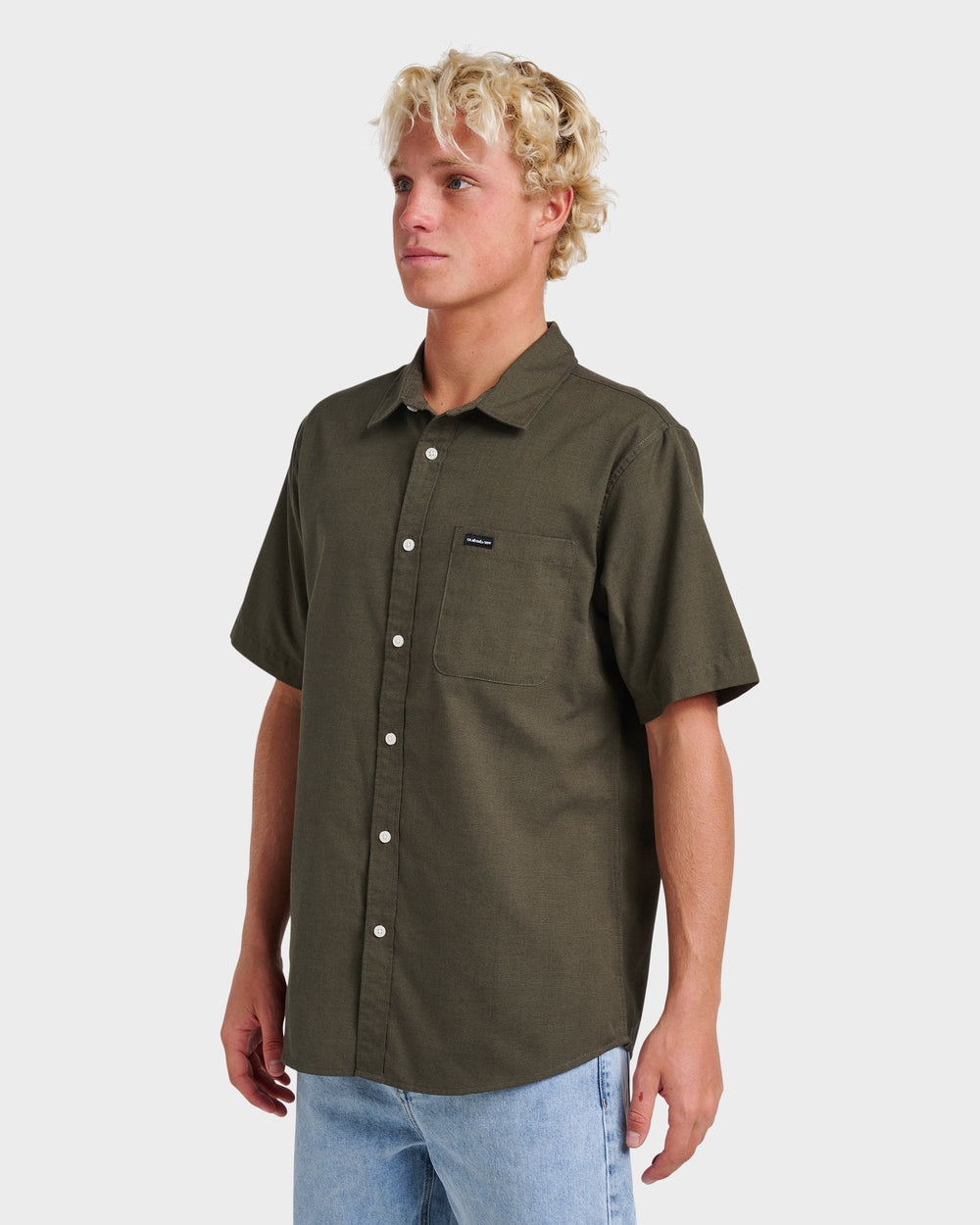 Shoreline Classic Short Sleeve Shirt - Grape Leaf