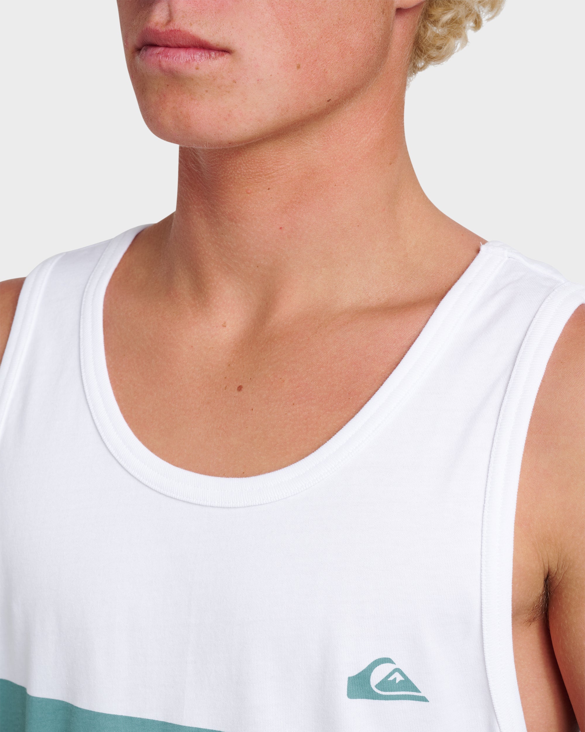 Og Stripe Tank - White