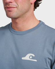 Primitive Scripture Classic T-shirt - China Blue