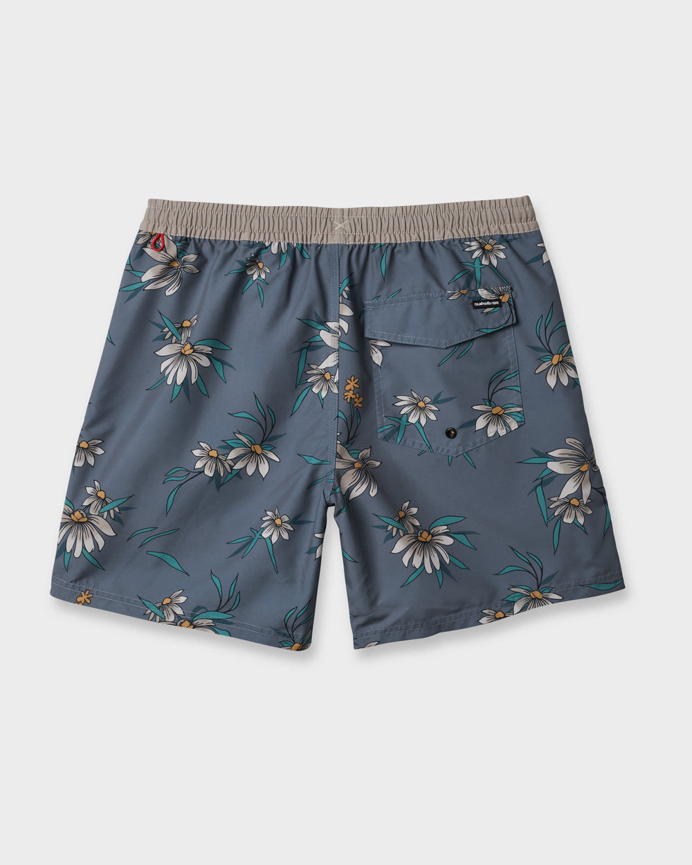 Everyday Coastal Flora 17" Swim Trunks - China Blue