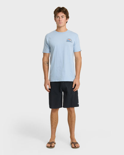Ca Peelers T-Shirt - Ashley Blue