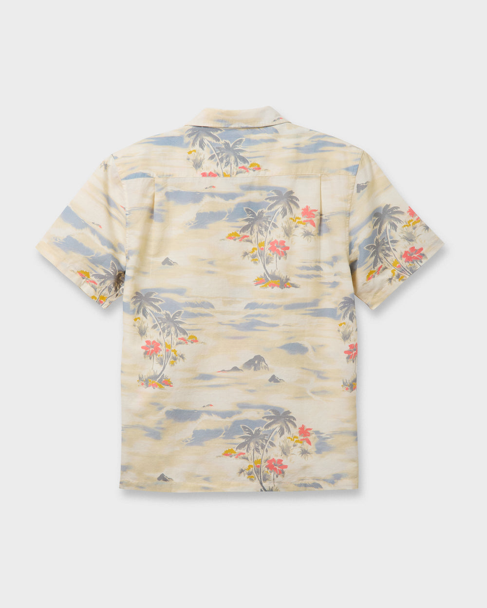 Tropical Surf Casual Short Sleeve Shirt - Birch