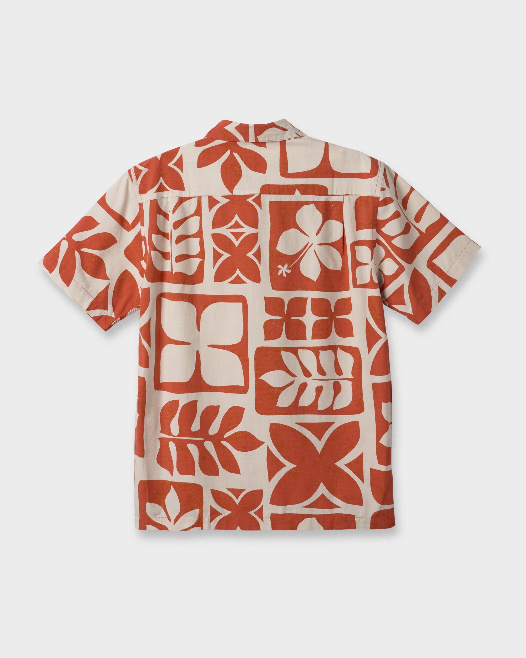 Waterman Tiki Island Shirt - Hot Sauce